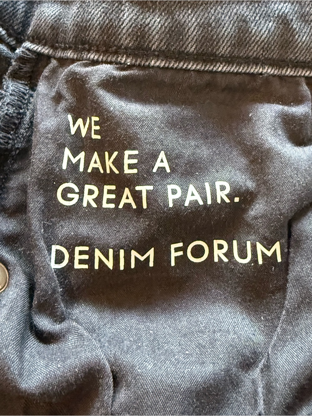 Denim Forum the Arlo High Rise Straight Leg Faded Black Jeans Size 31 - Picture 11 of 17